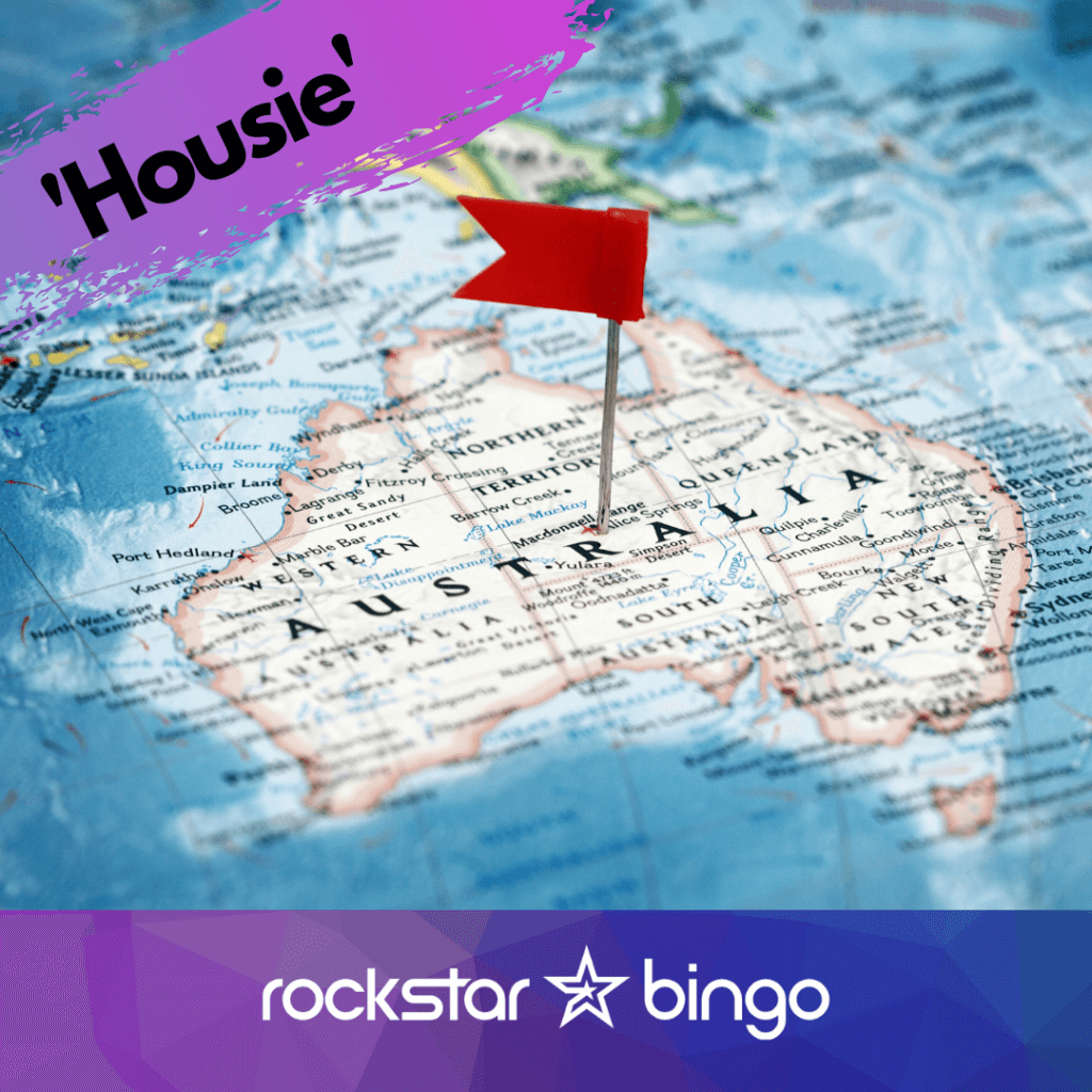 Australian's shout "Housie" instead of Bingo. The best bingo fact?!