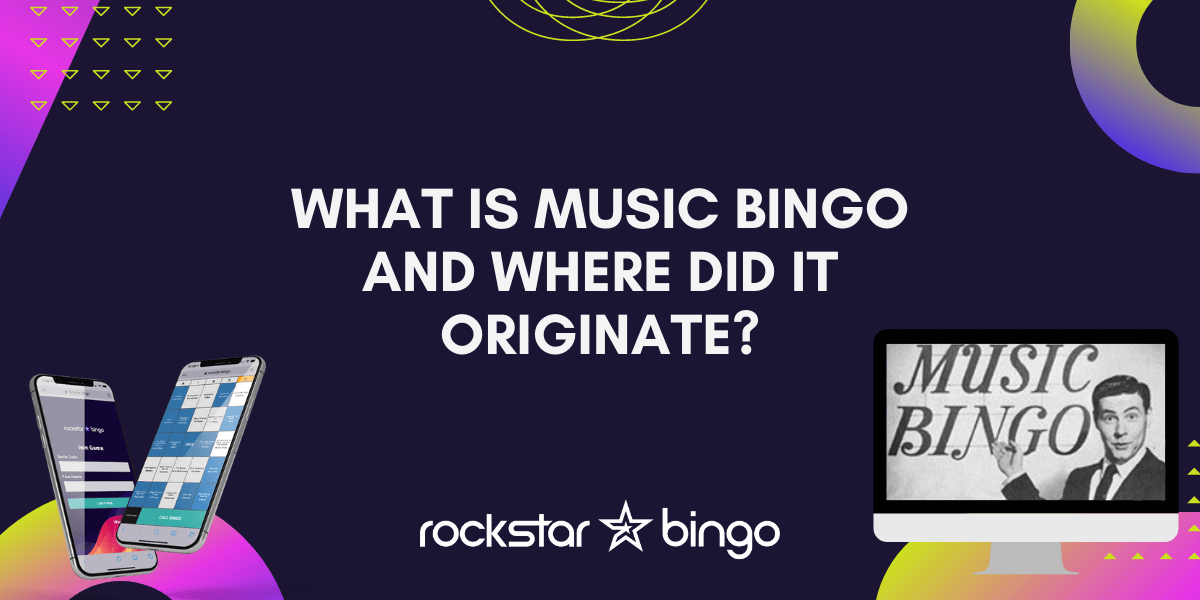 What is music bingo and where did it originate