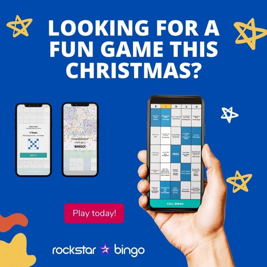 Music bingo is the Best Family Christmas Party Game ideas. Play music bingo with the best Christmas music bingo playlist.