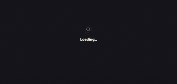 How to get rid of loading circle connecting to Spotify