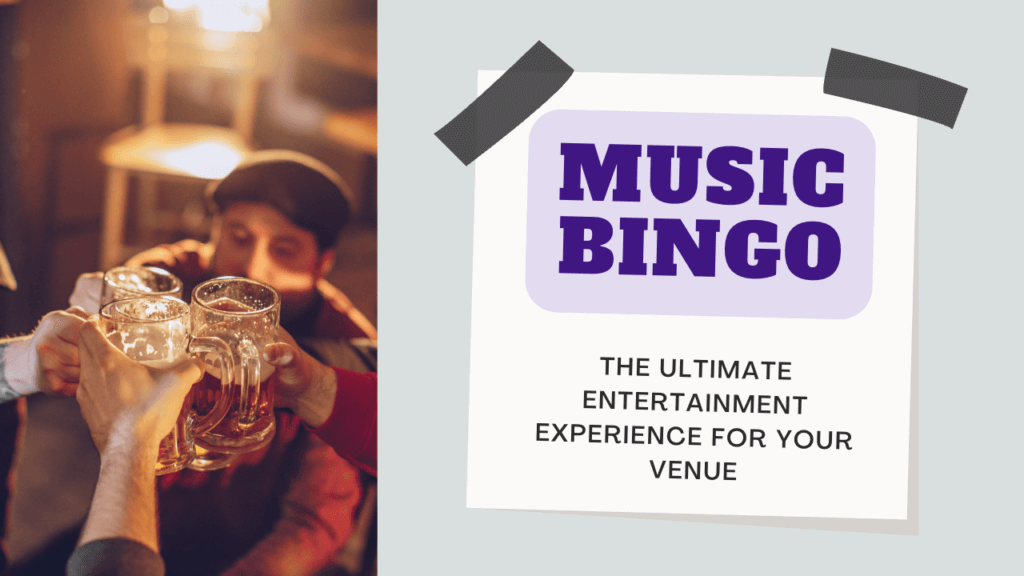 Music Bingo - Rockstar Bingo brings paperless fun!